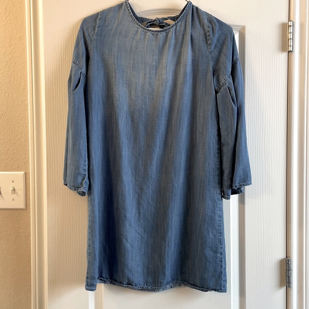 Denim dress